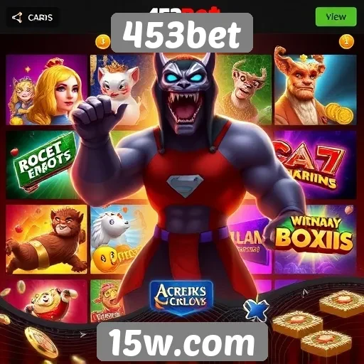 453bet oferece diversas opções de jogos online